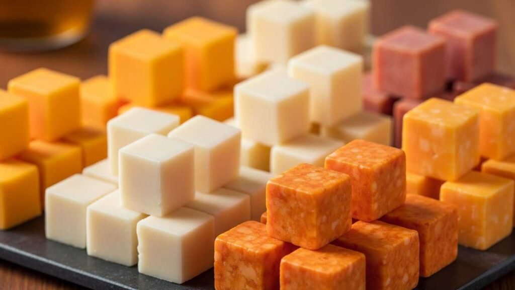 Mixed Cheese Cubes