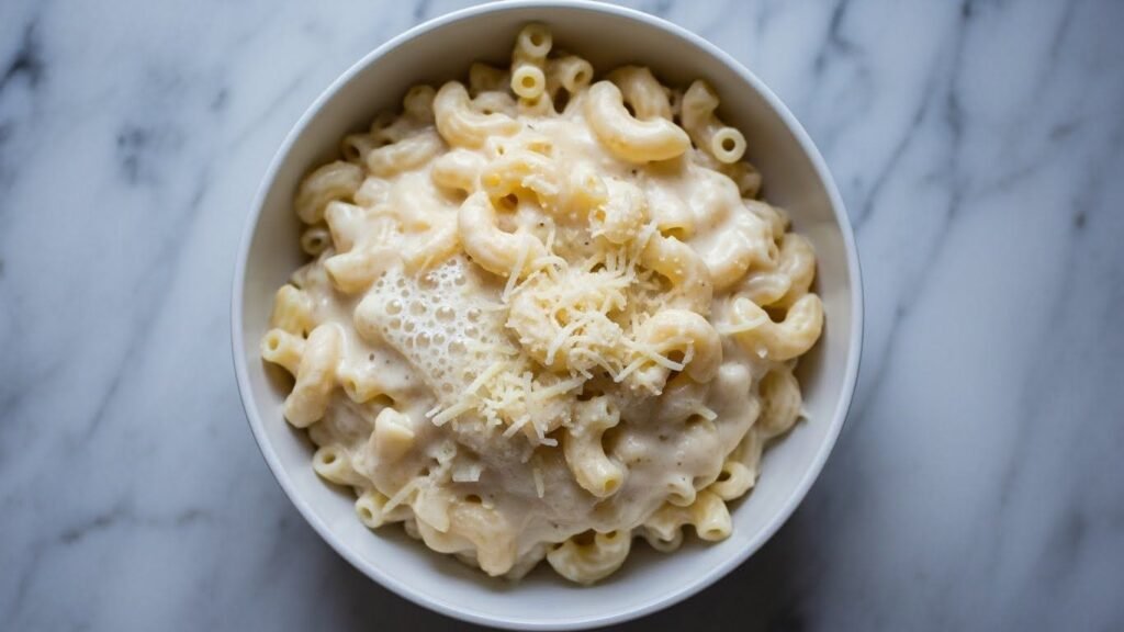 Parmesan-Twist Low-Cal Cottage Cheese Mac