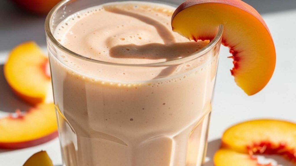 Peach Soft Cream Shake