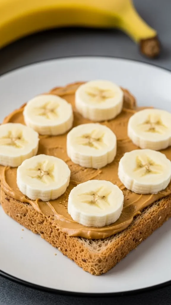 Peanut Butter Banana Toast