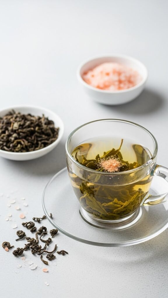 Pink Salt Green Tea Slimming Drink