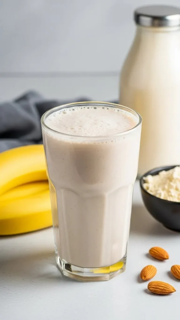 Protein Smoothie with Almond Milk