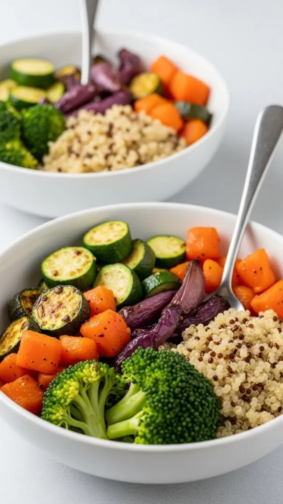 Quinoa Bowl with Roasted Vegetables