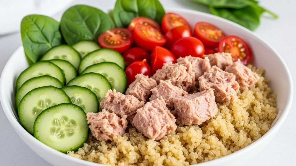 Quinoa and Tuna Power Bowl