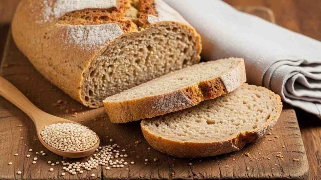 Quinoa Flour Low-Calorie Gluten-Free Bread