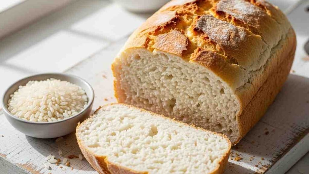 Rice Flour Low-Calorie Gluten-Free White Bread
