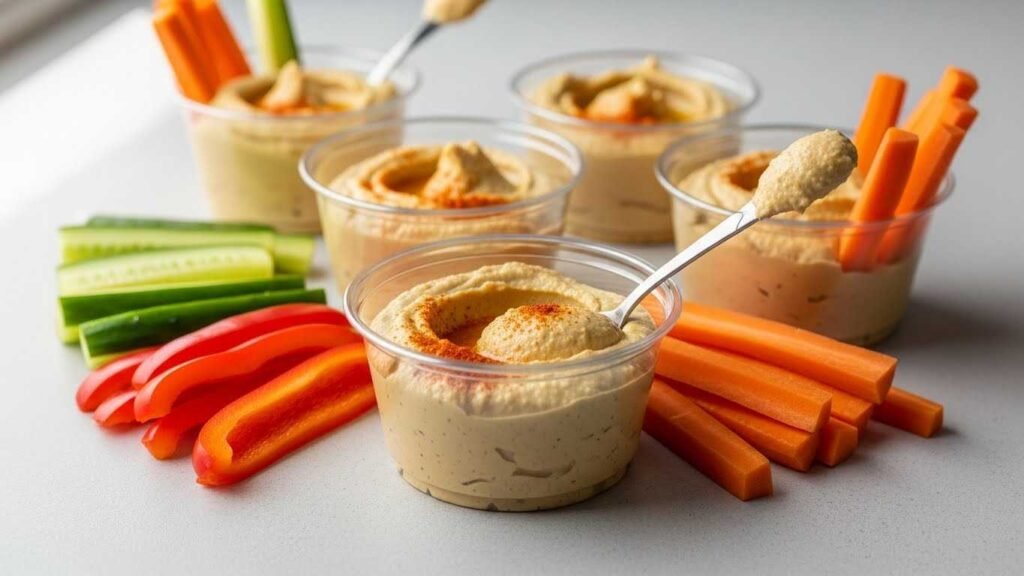 Shelf-Stable Hummus Cups