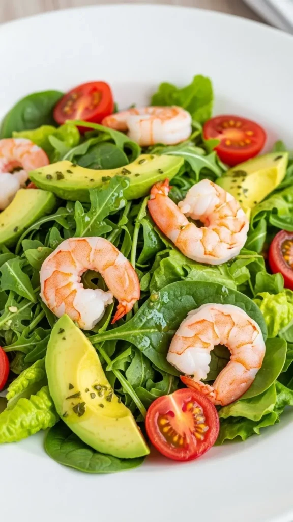 Shrimp and Avocado Salad