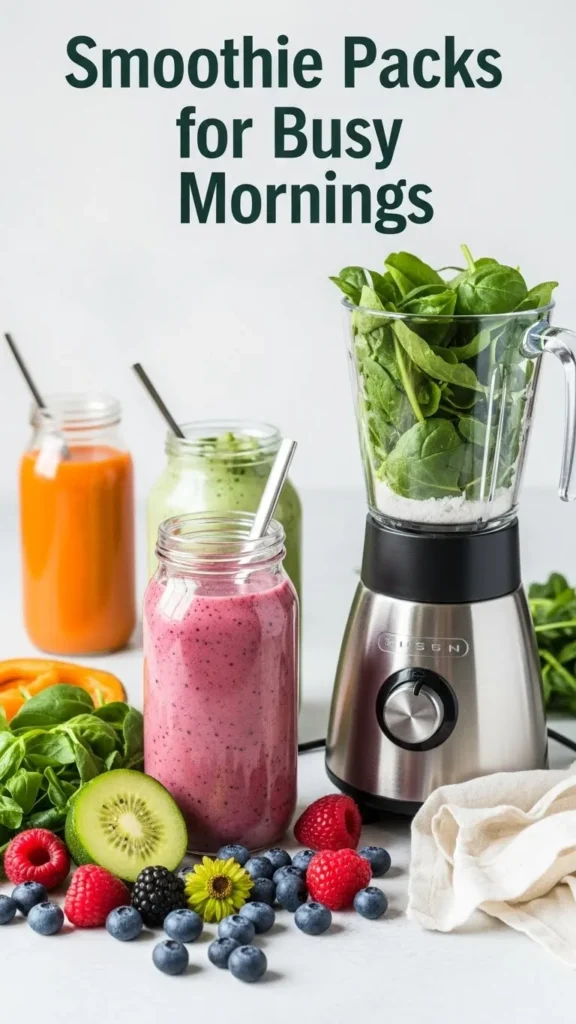 Smoothie Packs for Busy Mornings