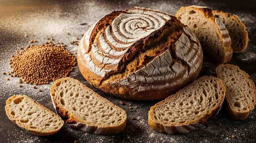 Sorghum Flour Low-Calorie Gluten-Free Artisan Bread