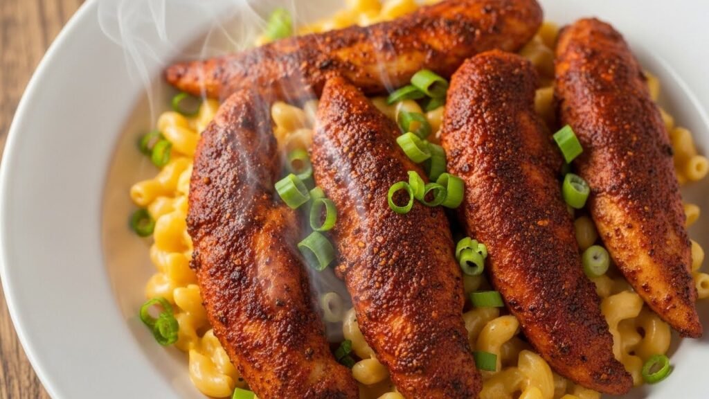 Spicy Cajun Blackened Mac Bowl