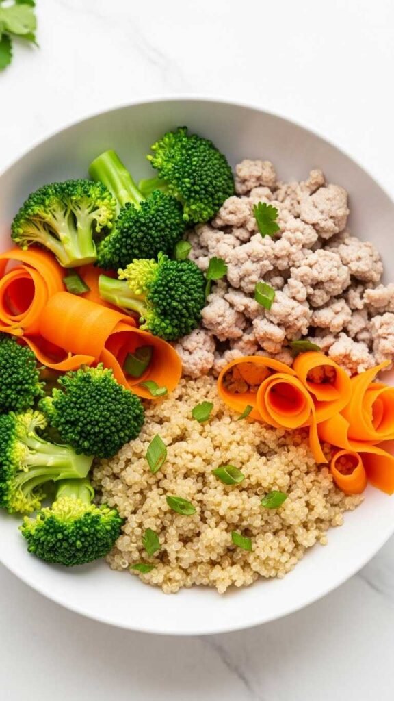 Turkey & Quinoa High-Protein Bowl