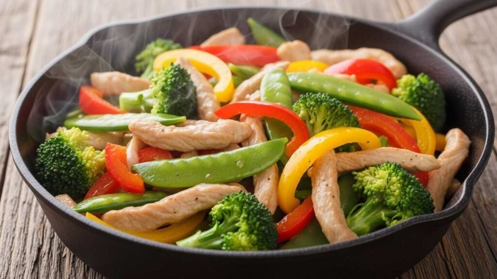 Turkey Veggie Stir-Fry