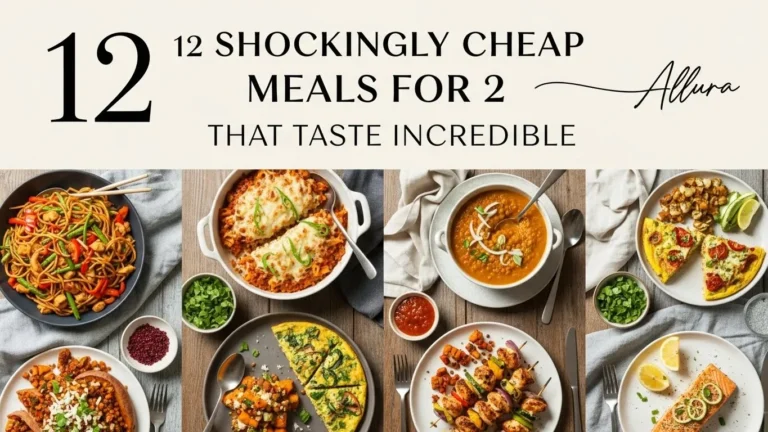 cheap meals for 2