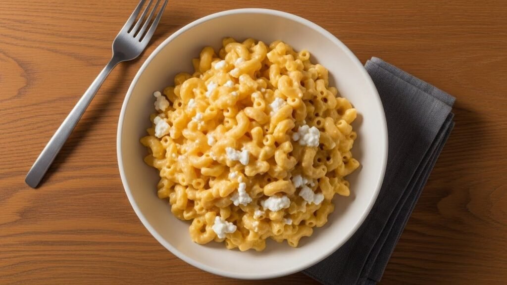 cottage cheese mac and cheese low calorie