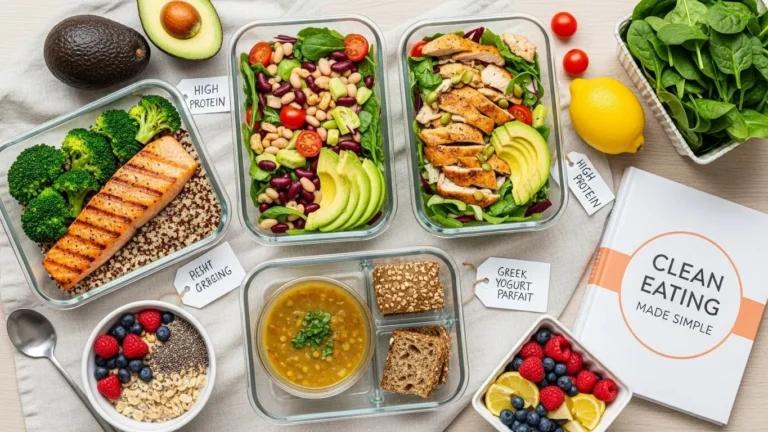 high fiber high protein meals