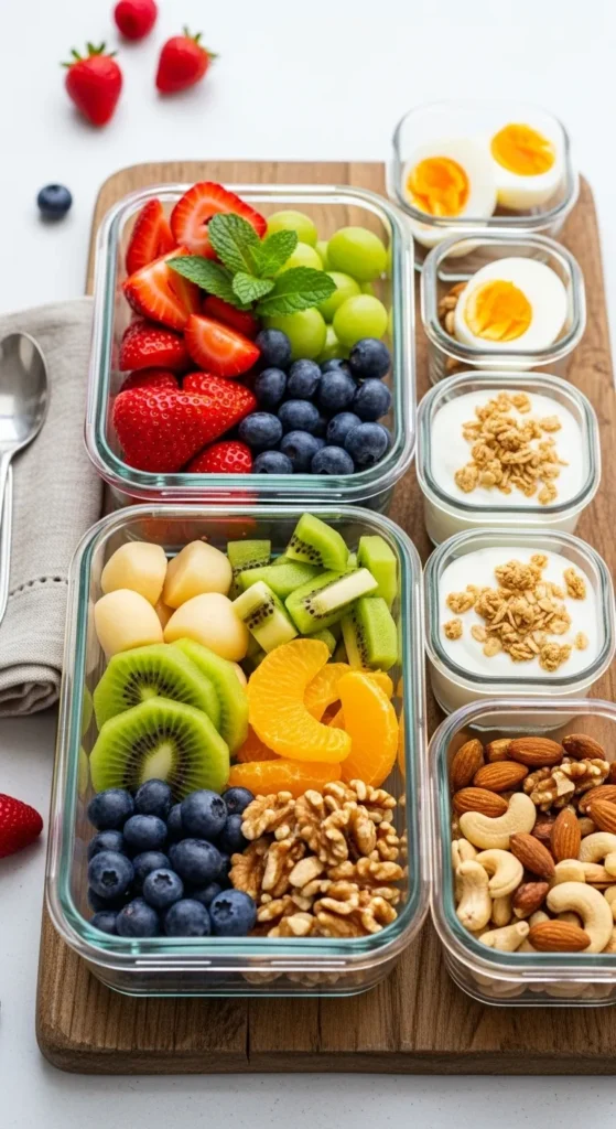 Prep Snacks Before Hunger Hits