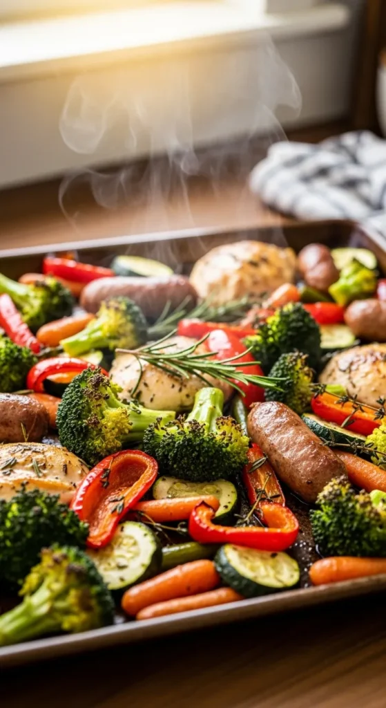 Use Sheet Pan Cooking to Save Time