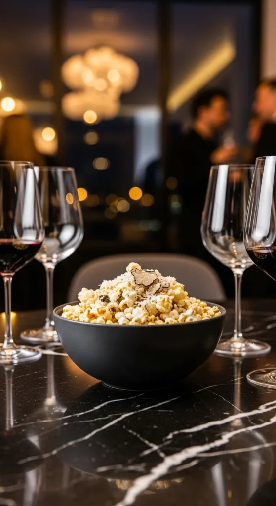 Parmesan Truffle Popcorn