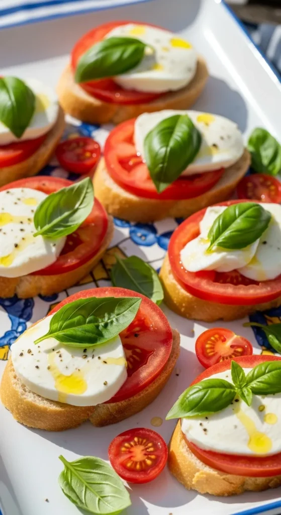 Caprese Finger Sandwich