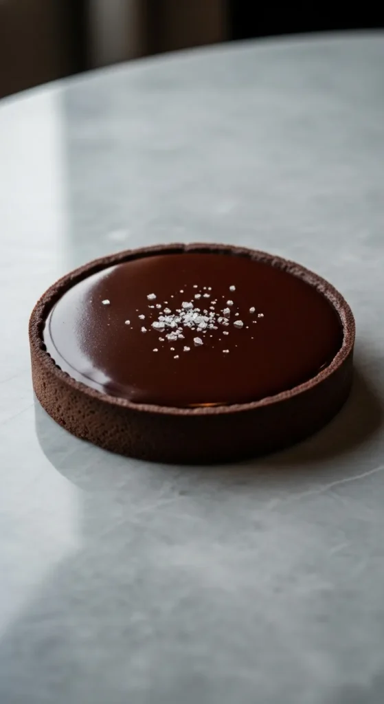 Chocolate Tart with Sea Salt
