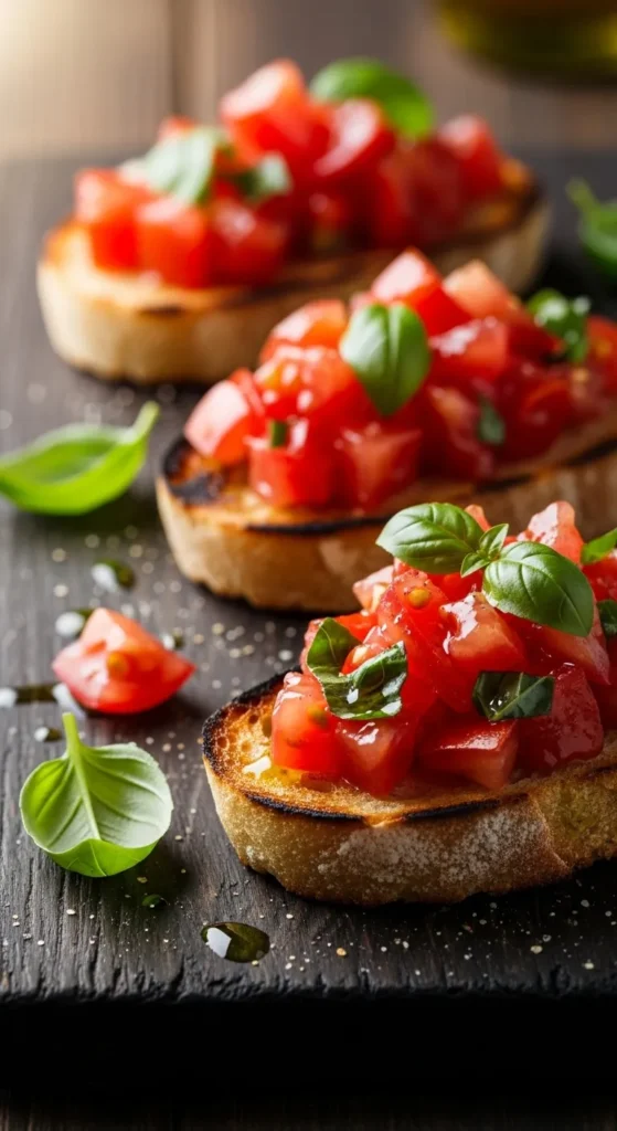 Bruschetta al Pomodoro (The Ultimate Crowd Pleaser)