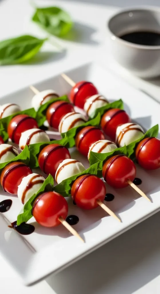 Caprese Skewers (Minimal Effort, Major Style)