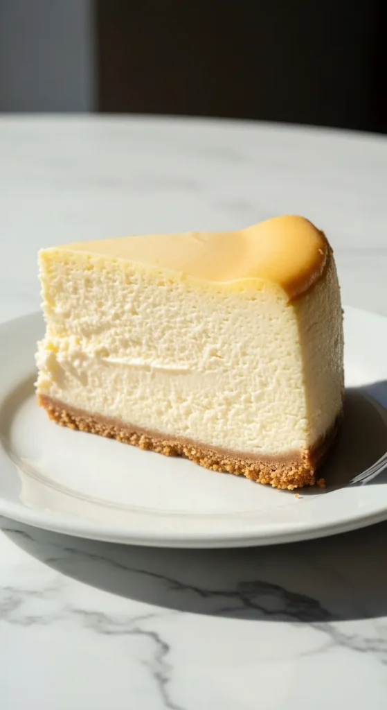 New York Style Baked Cheesecake
