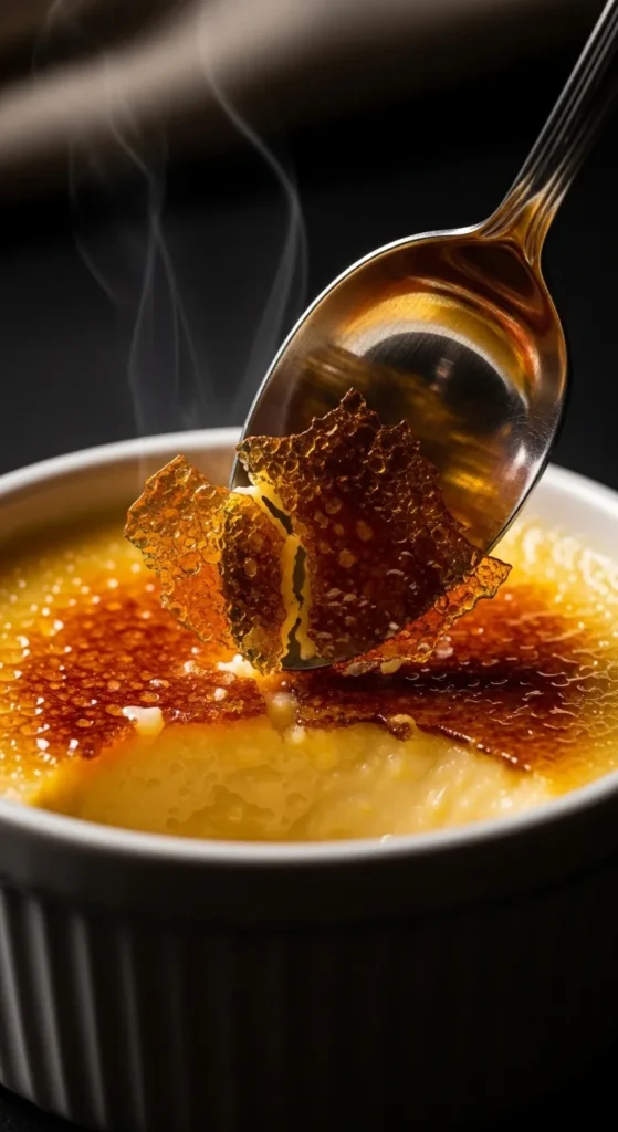 Crème Brûlée with a Perfect Crack