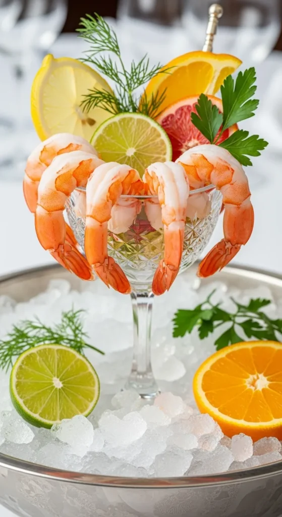 Shrimp Cocktail with a Citrus Herb Twist