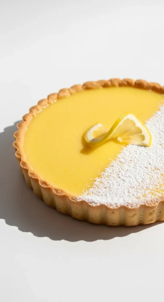 Lemon Tart with a Buttery Crust