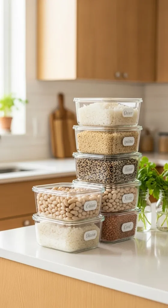 Pre Cook Grains for the Week