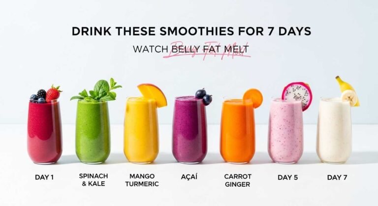 7 day smoothie weight loss diet plan