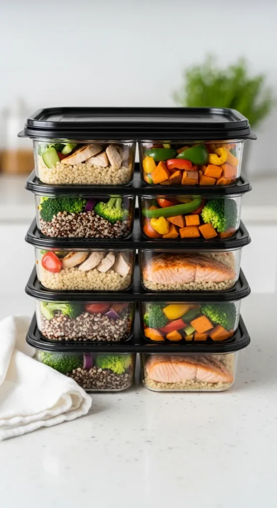 Portion Meals Right After Cooking