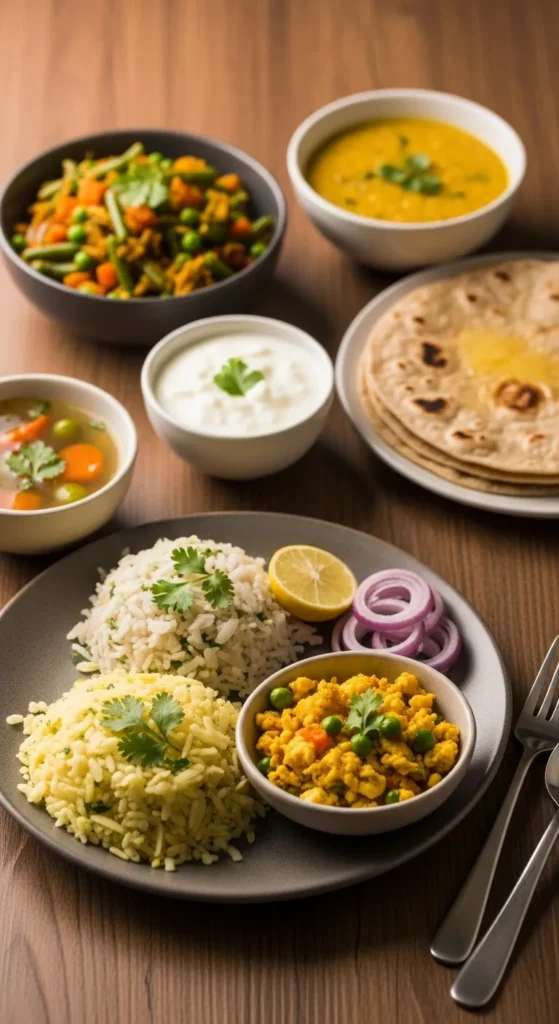 Balanced Indian Style Meals