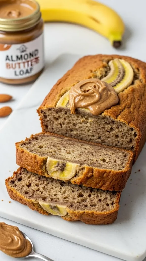 Almond Butter Banana Loaf