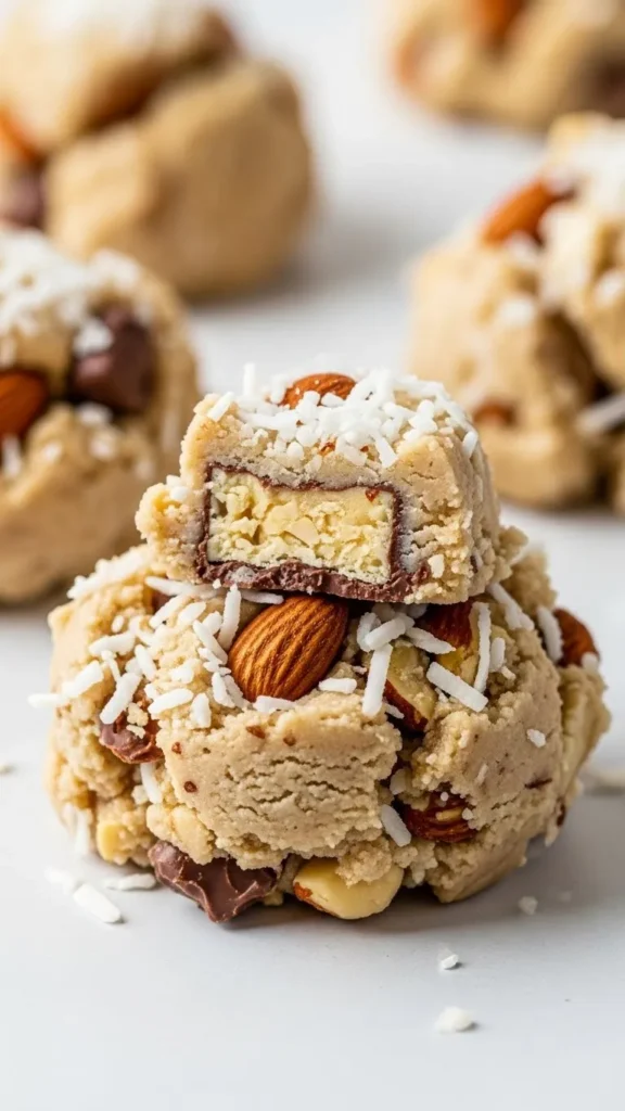 Almond Joy Low Calorie Cookie Dough