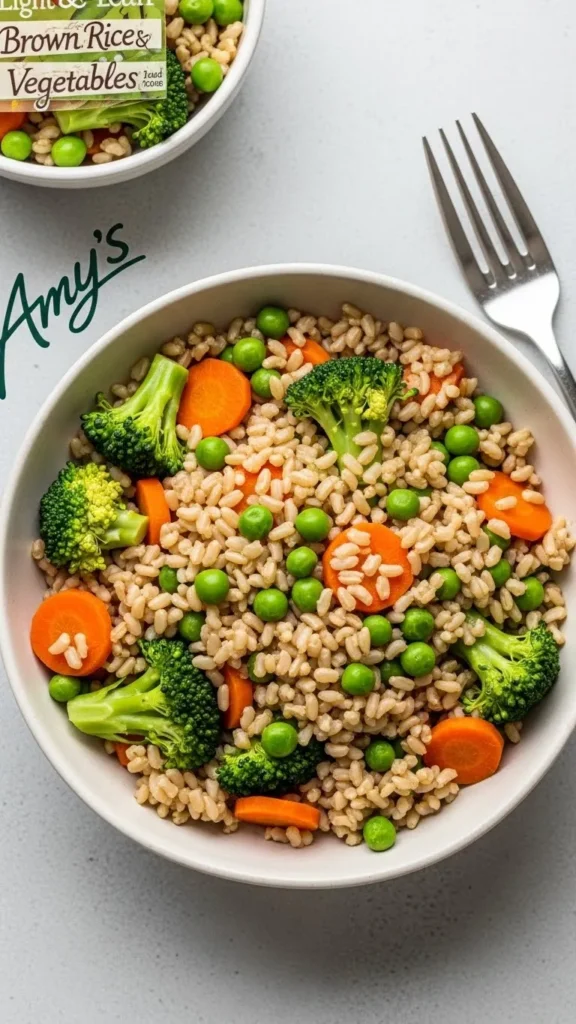 Amy’s Light & Lean Brown Rice & Vegetables
