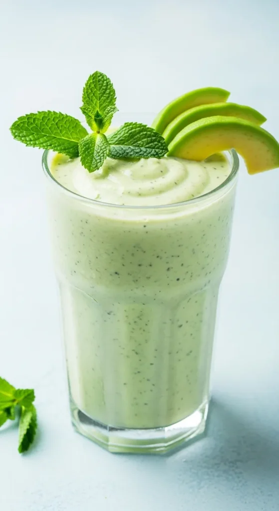 Avocado Mint Protein Shake