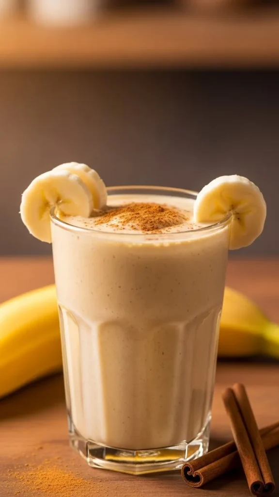 Banana Cinnamon Protein Shake