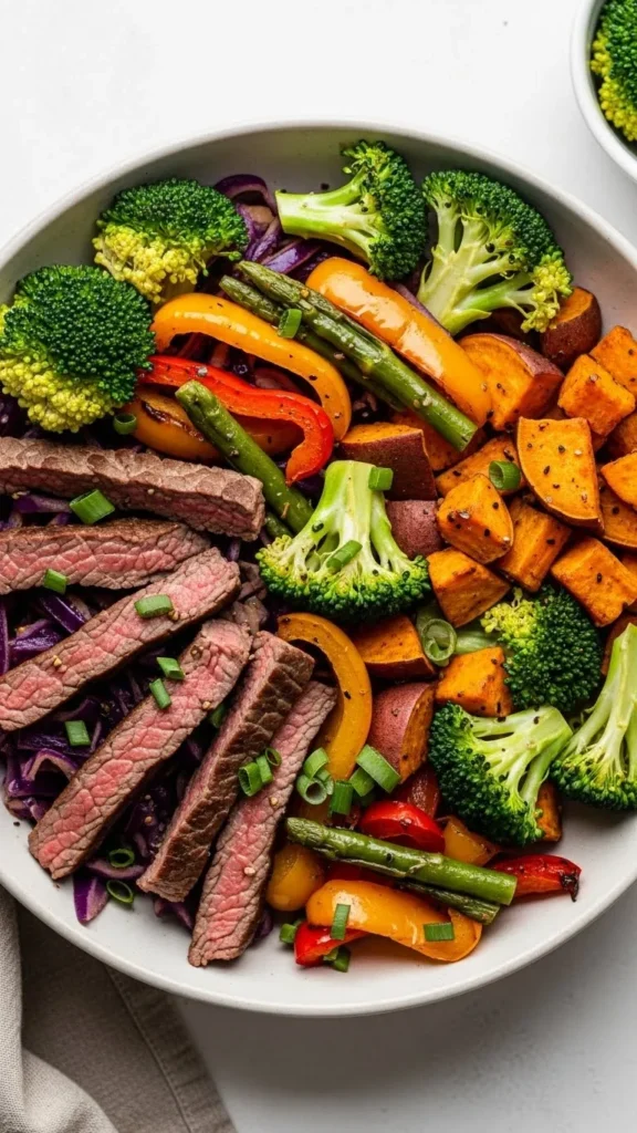 Beef and Vegetable Power Bowl