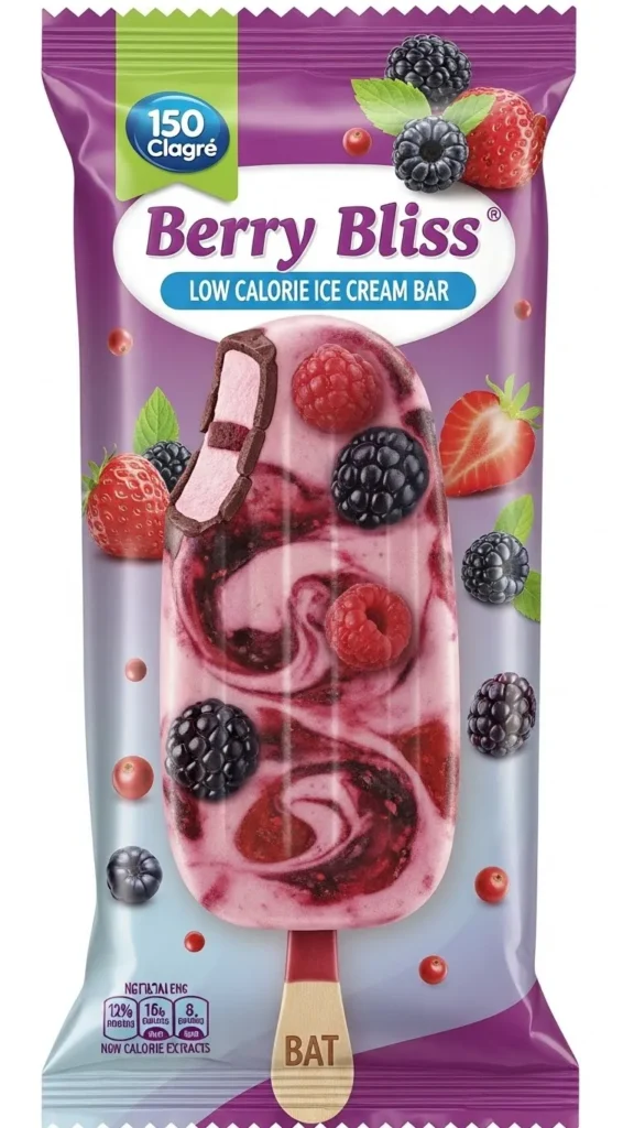 Berry Bliss Low Calorie Ice Cream Bar