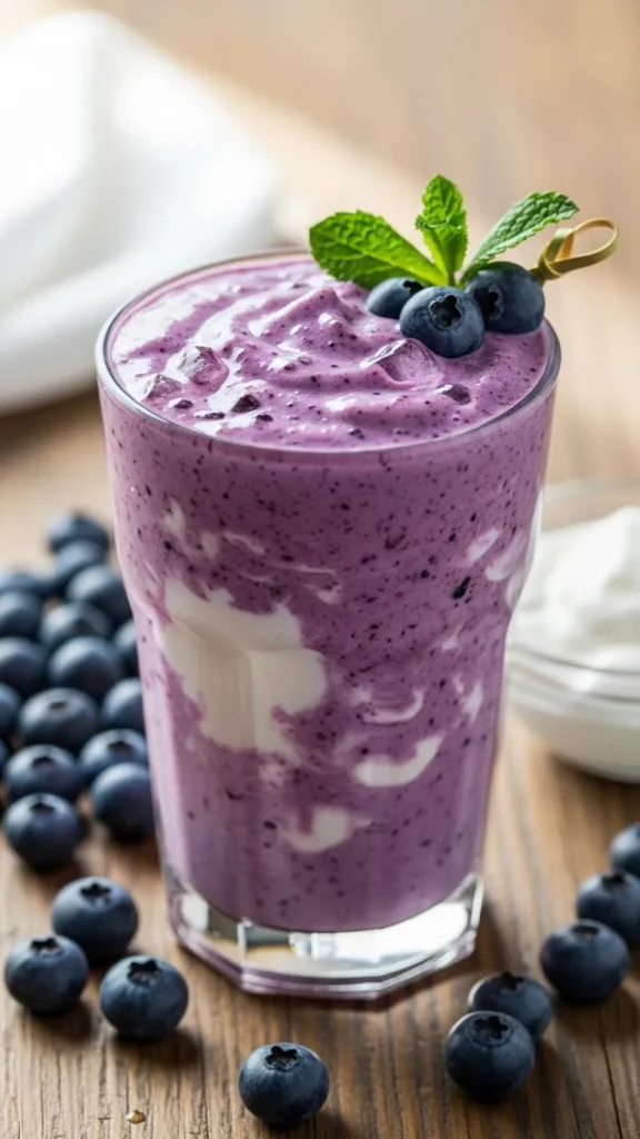 Blueberry Yogurt Shake