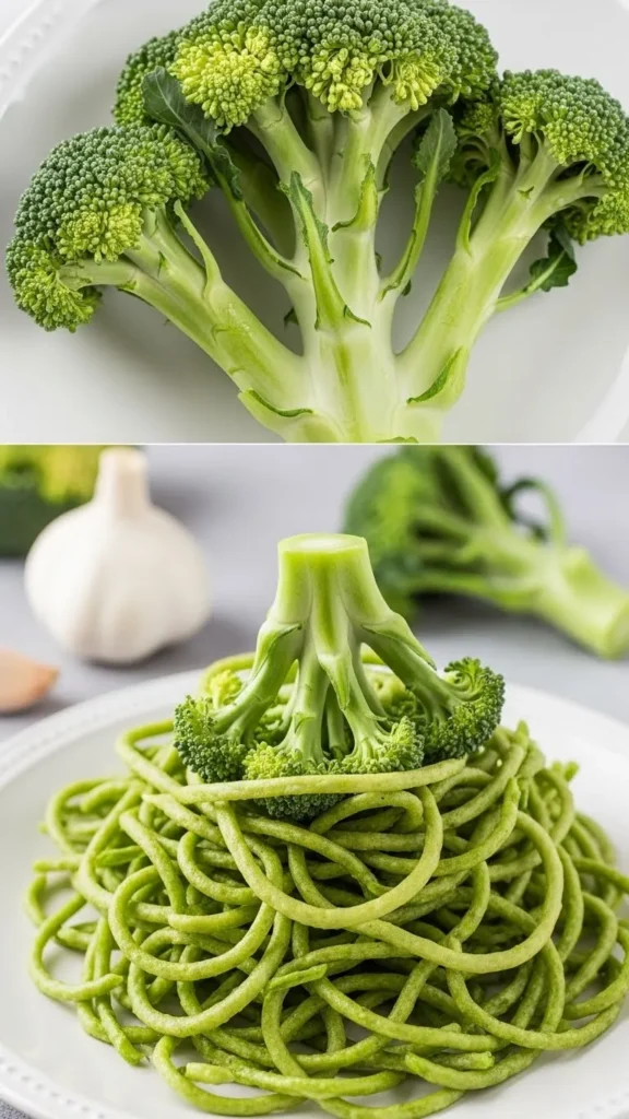 Broccoli Stem Noodles