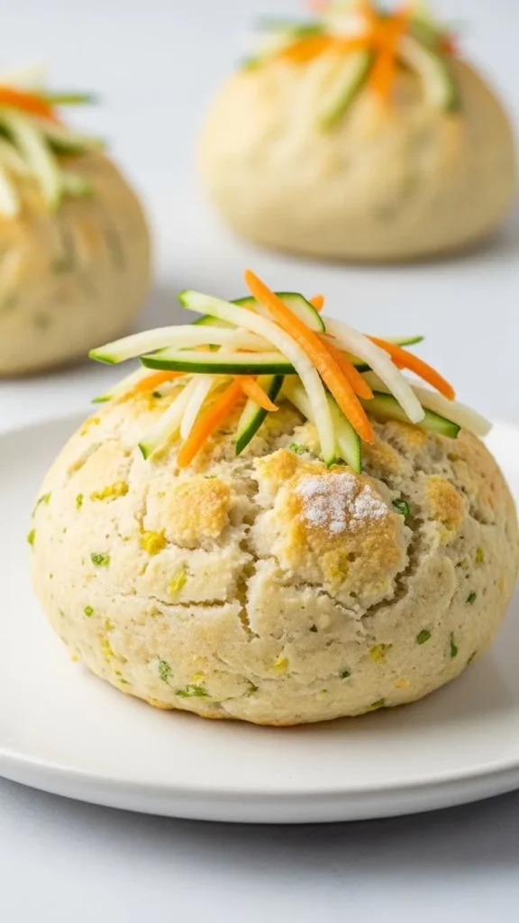 Cauliflower Veggie Bun