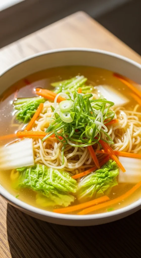 Chicken Broth Vegetable Ramen