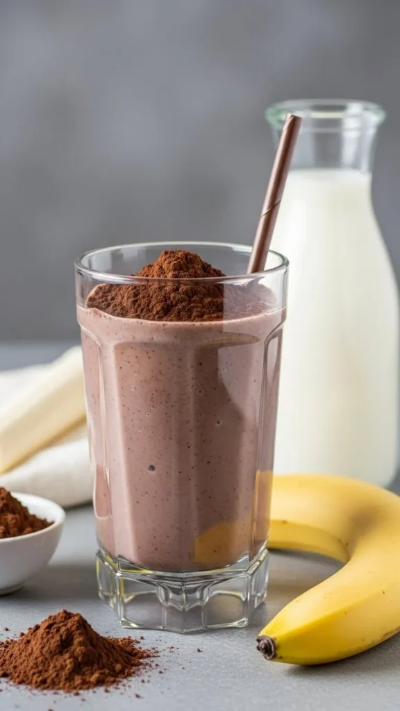 Chocolate Banana Protein Shake