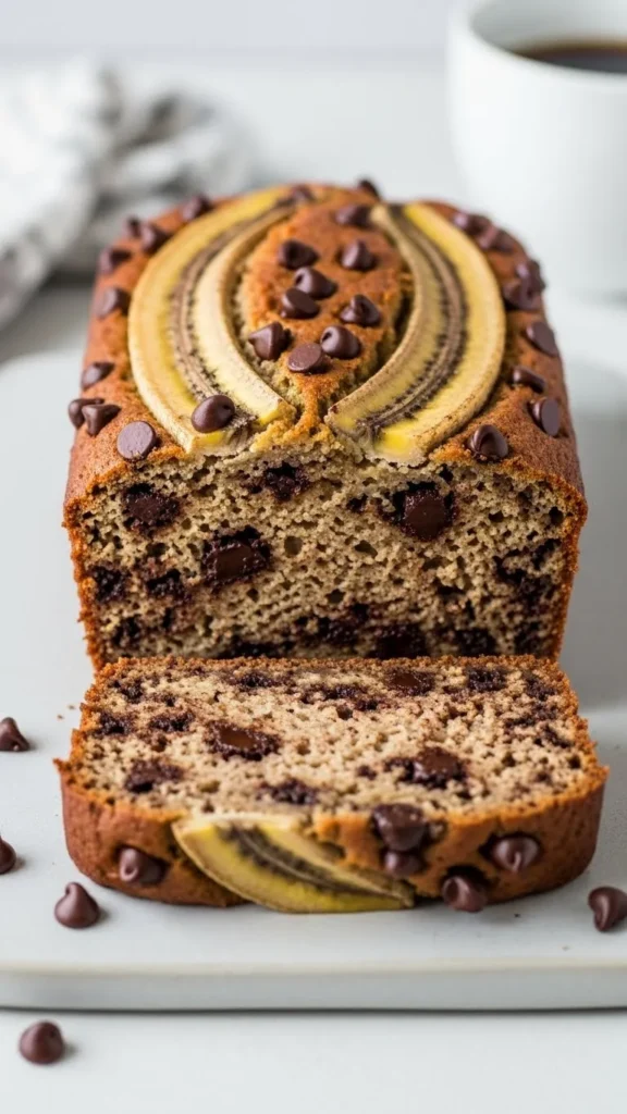 Chocolate Chip Banana Loaf