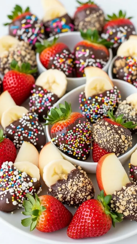 Chocolate-Dipped Fruit