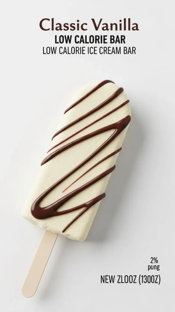 Classic Vanilla Low Calorie Ice Cream Bar